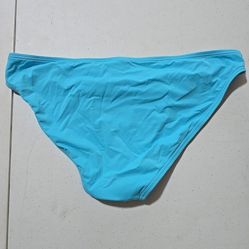Tommy Bahama Women's Hipster Bikini Swim Bottoms Size L Large Aqua Blue - Picture 6 of 6